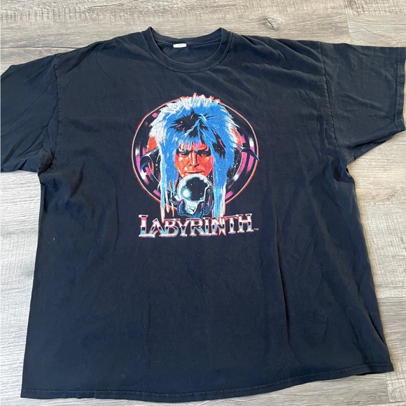 Vintage David Bowie Labyrinth T-Shirt - Picture 1 of 5